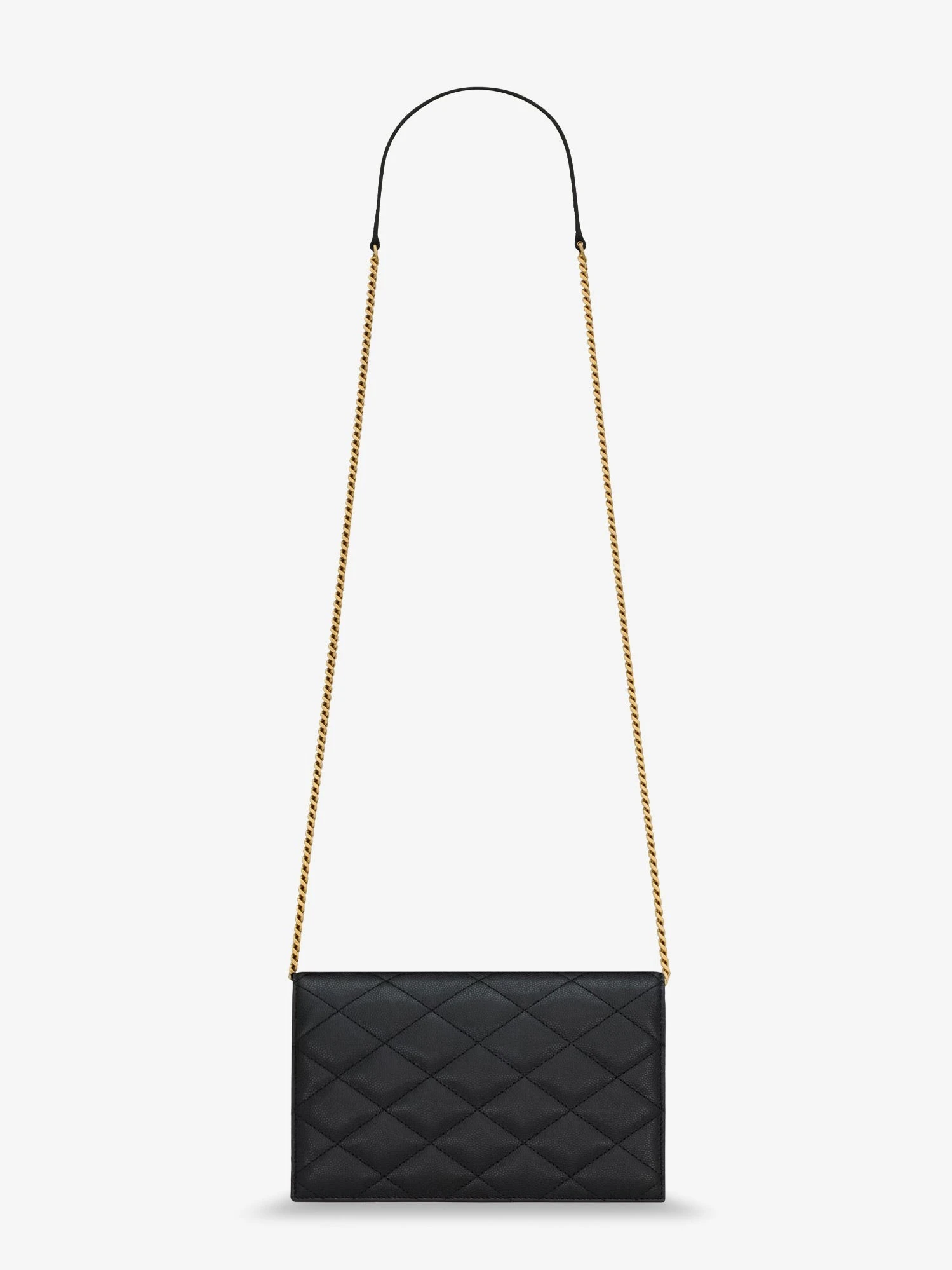Paris leather crossbody bag with metal Cassandre logo.webp