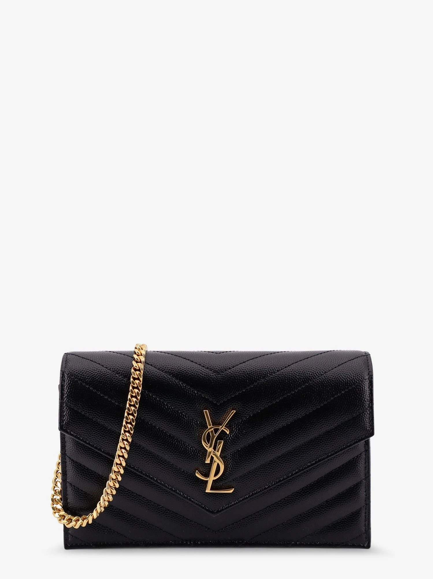 Cassandre Envelope Clutch Crossbody  Bag with Chain.webp