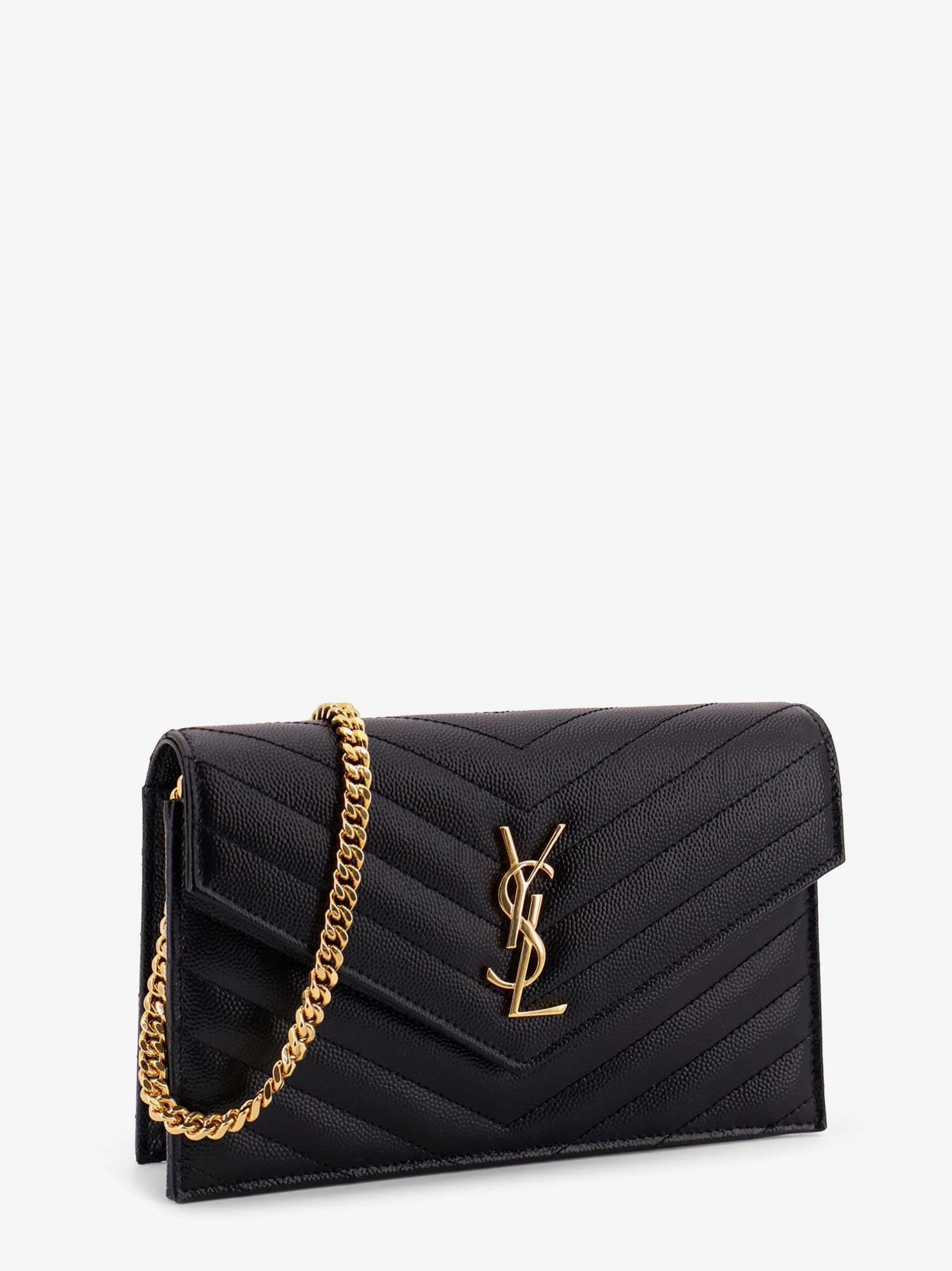 Cassandre Envelope Clutch Crossbody  Bag with Chain.webp