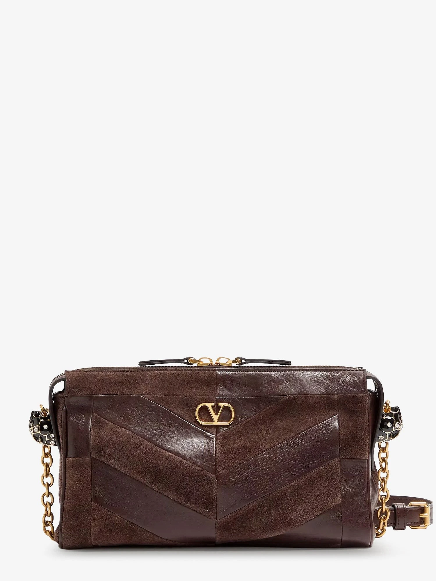 Panthea suede and leather crossbody bag.webp