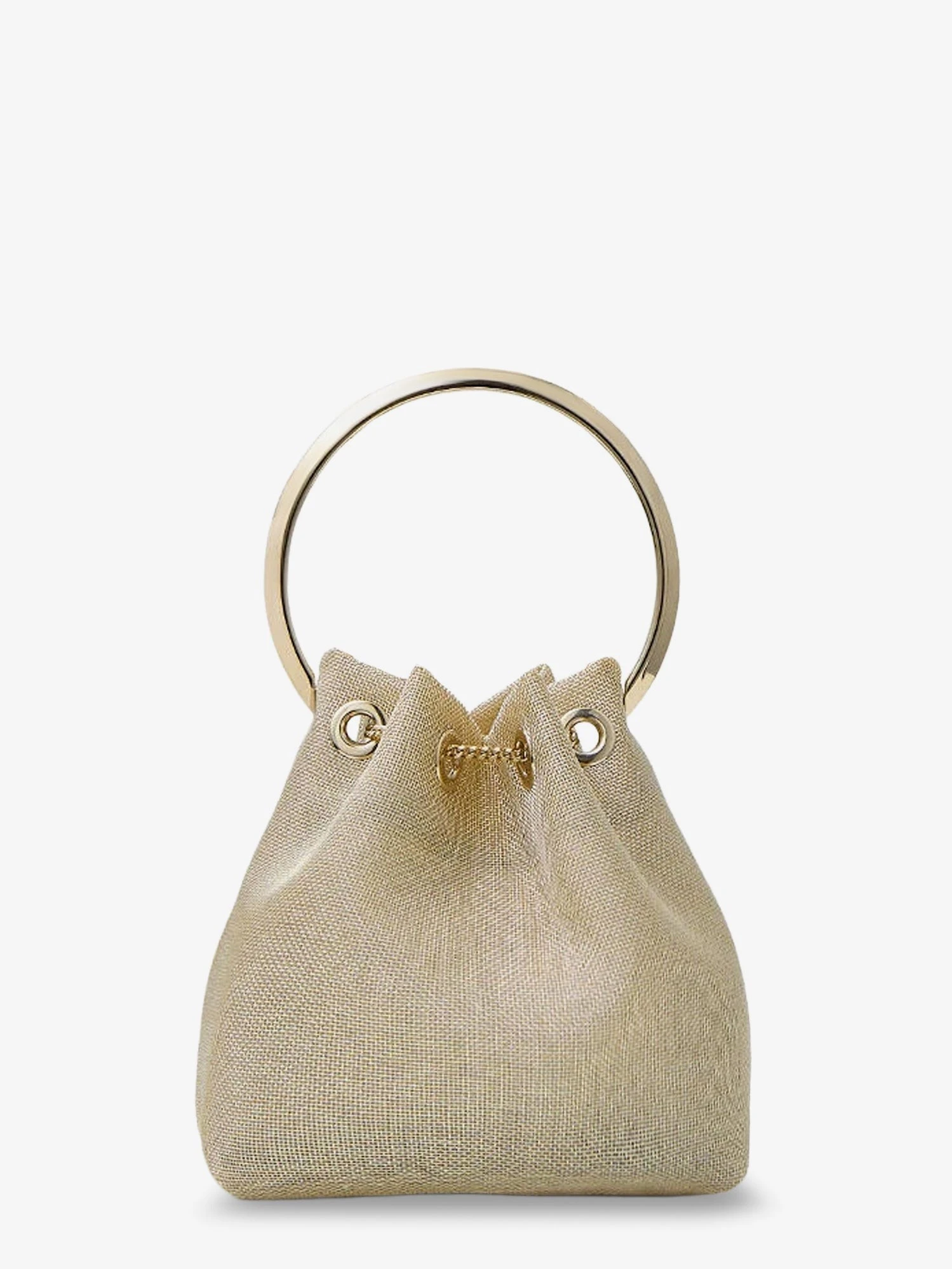 Bon Bon metallic mesh bucket bag.webp