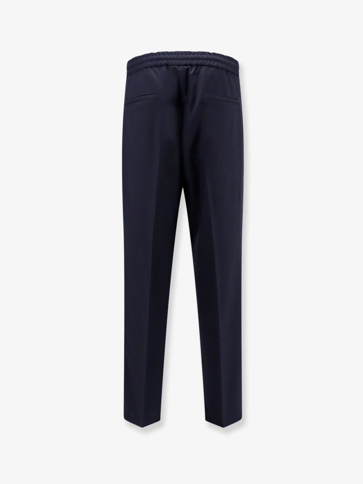 Virgin wool trousers with adjustable drawstring.webp