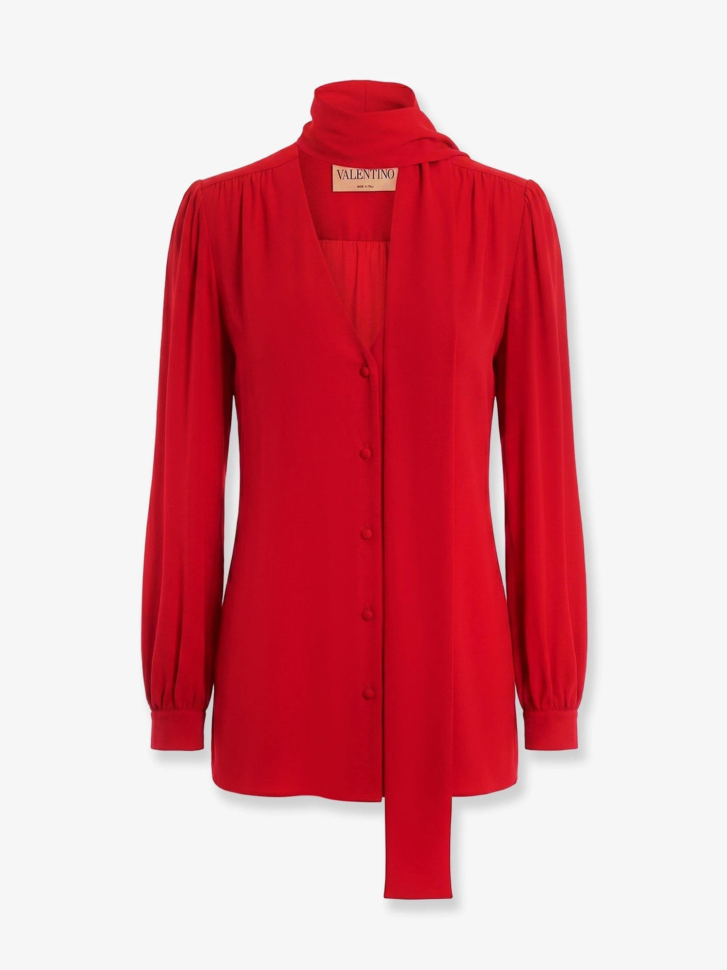 Silk shirt with bow.webp