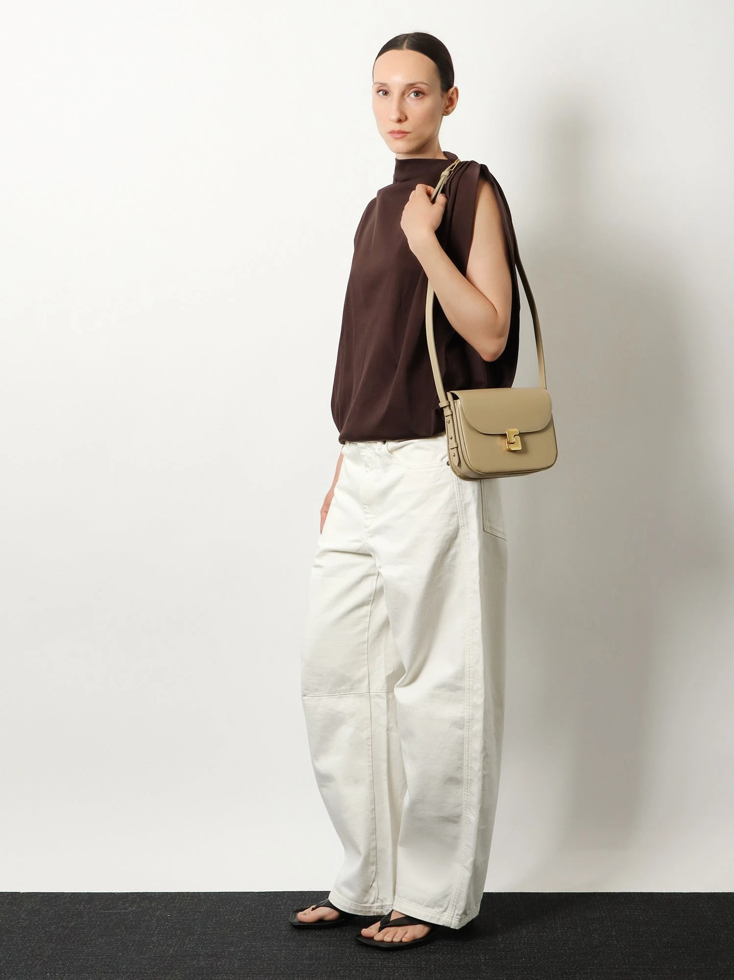 Bellissima Mini leather crossbody bag.webp