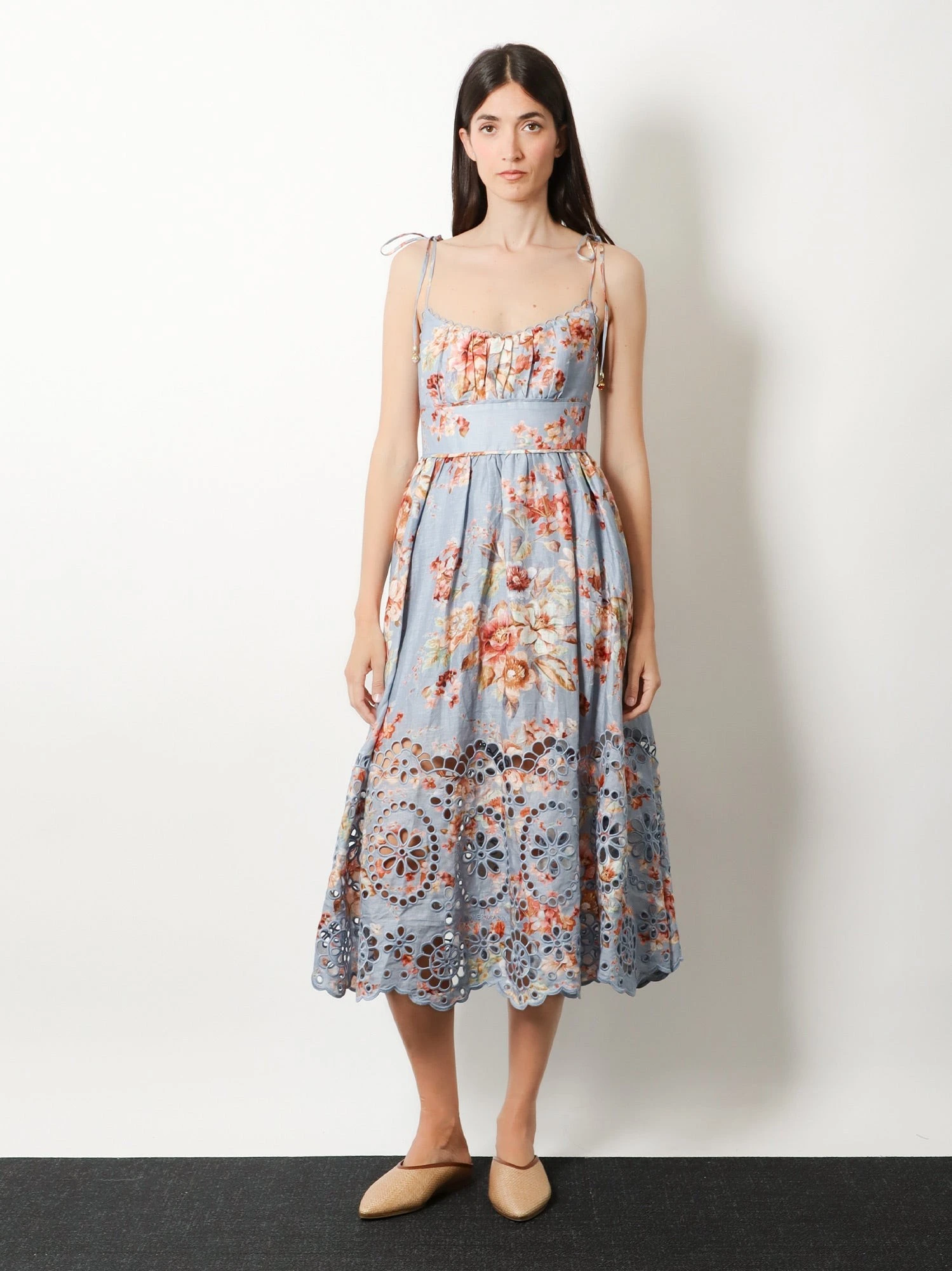 Awaken long linen dress.webp