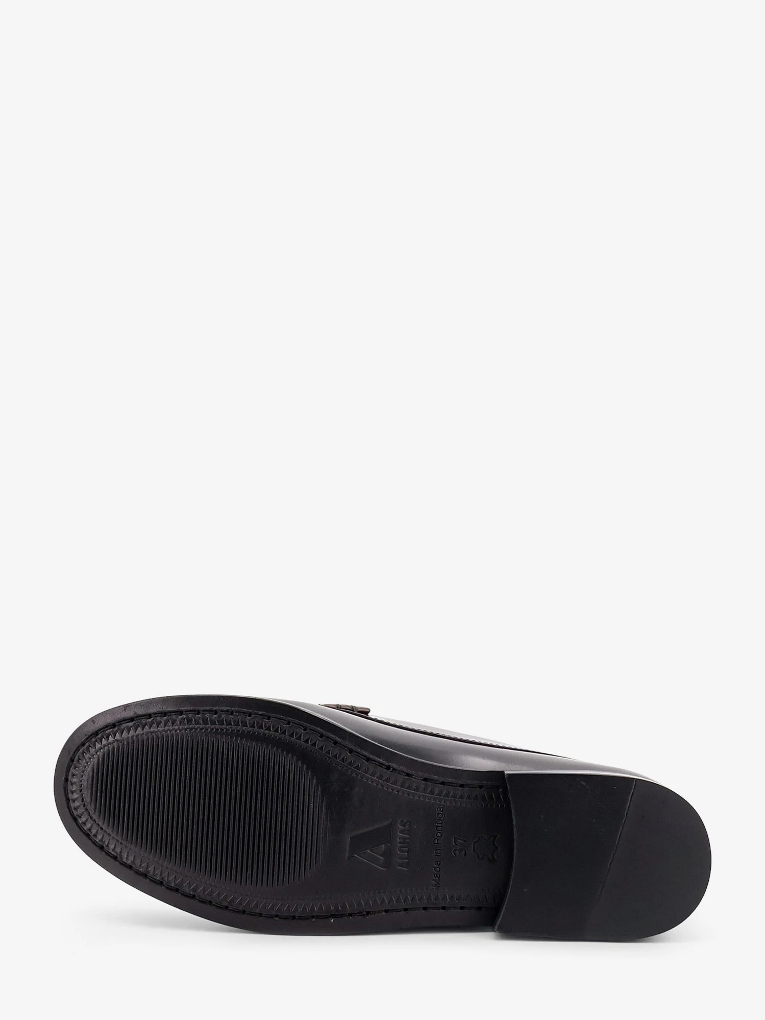 Leather Rivet loafers.webp