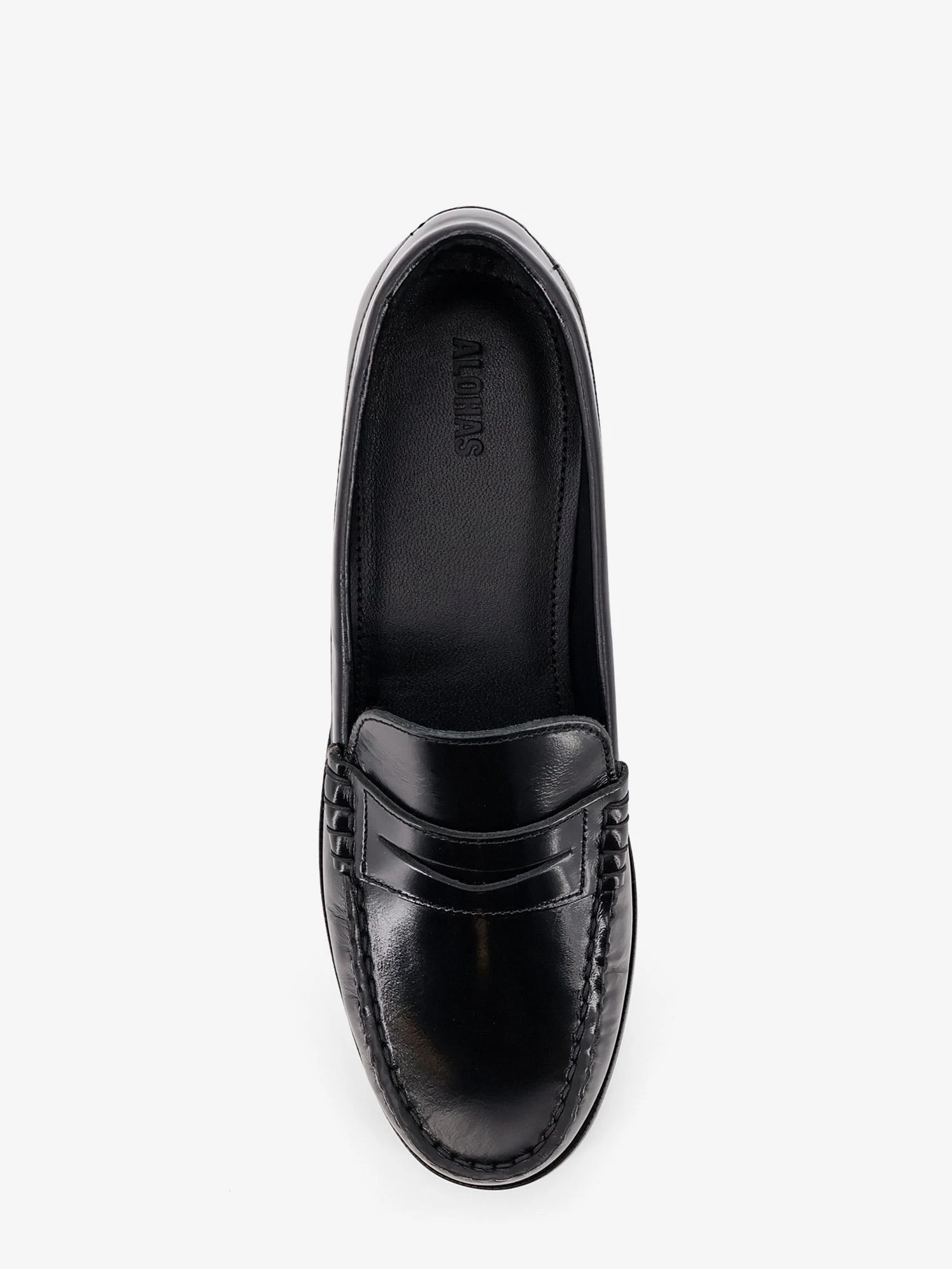 Rivet leather loafers.webp