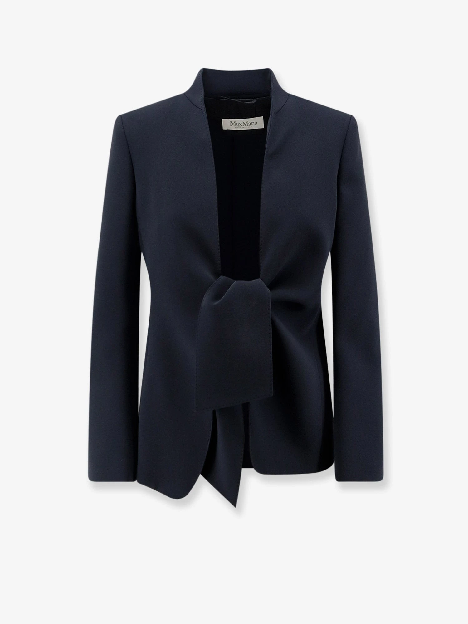 MXMPalo cady blazer with front knot detail.webp