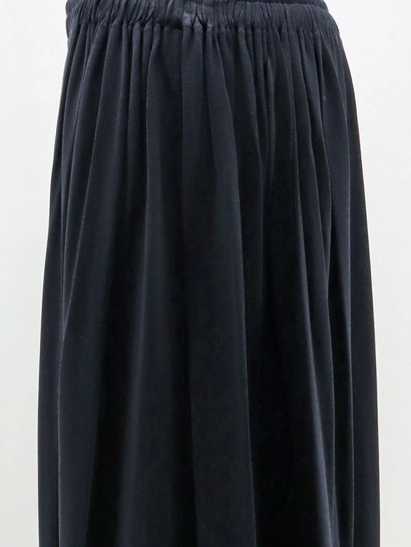 MXMLivrea pleated jersey long skirt.webp