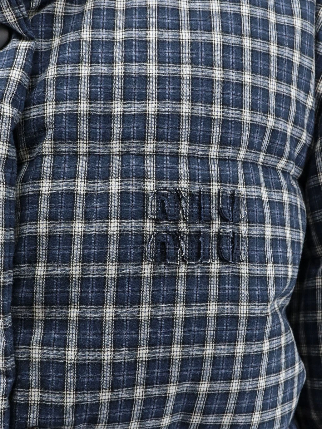 Reversible madras flannel down jacket.webp