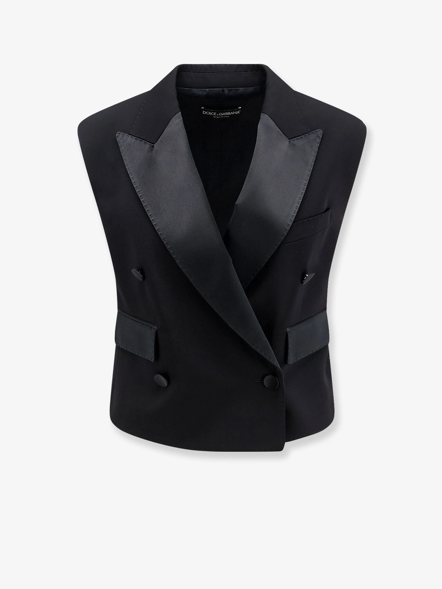 Virgin wool and silk blend Tuxedo vest.webp