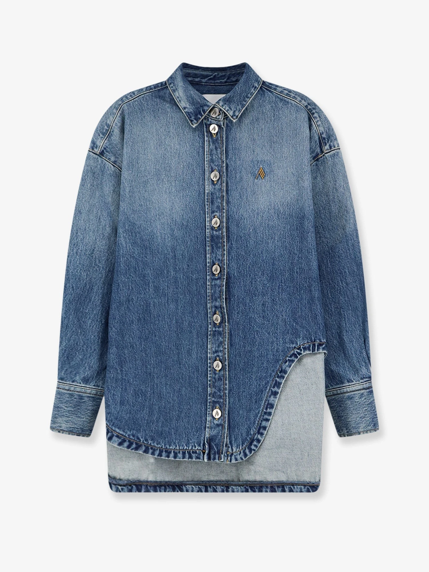 Bomber blue denim shirt.webp