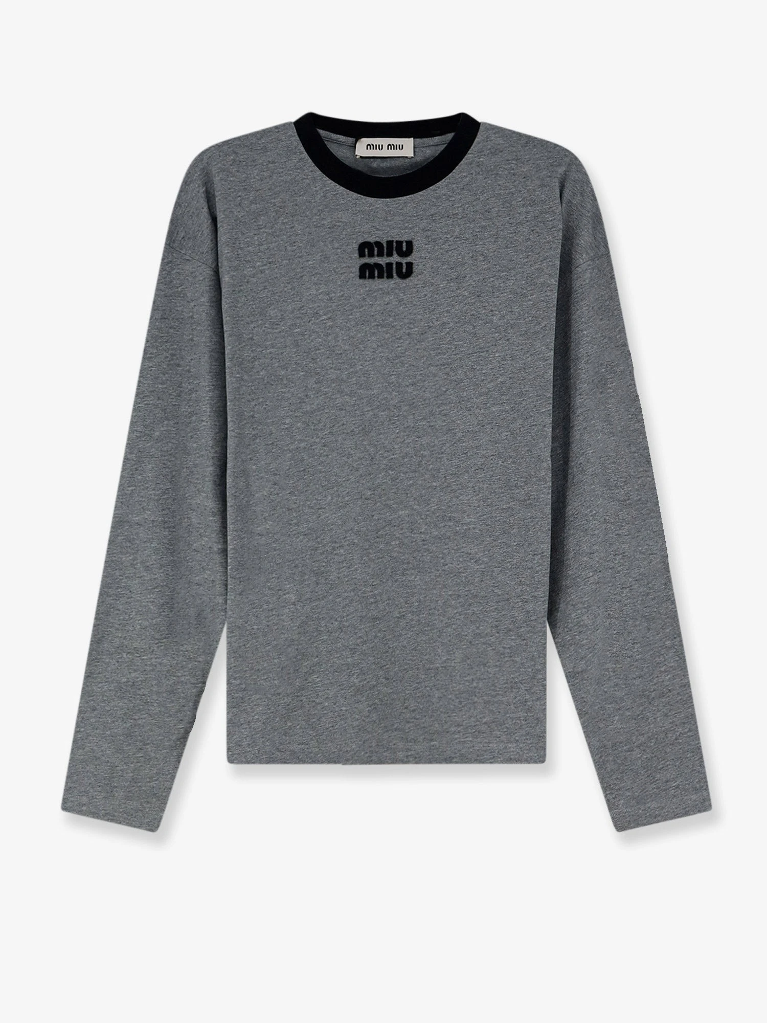 Cotton T-shirt with front logo.webp