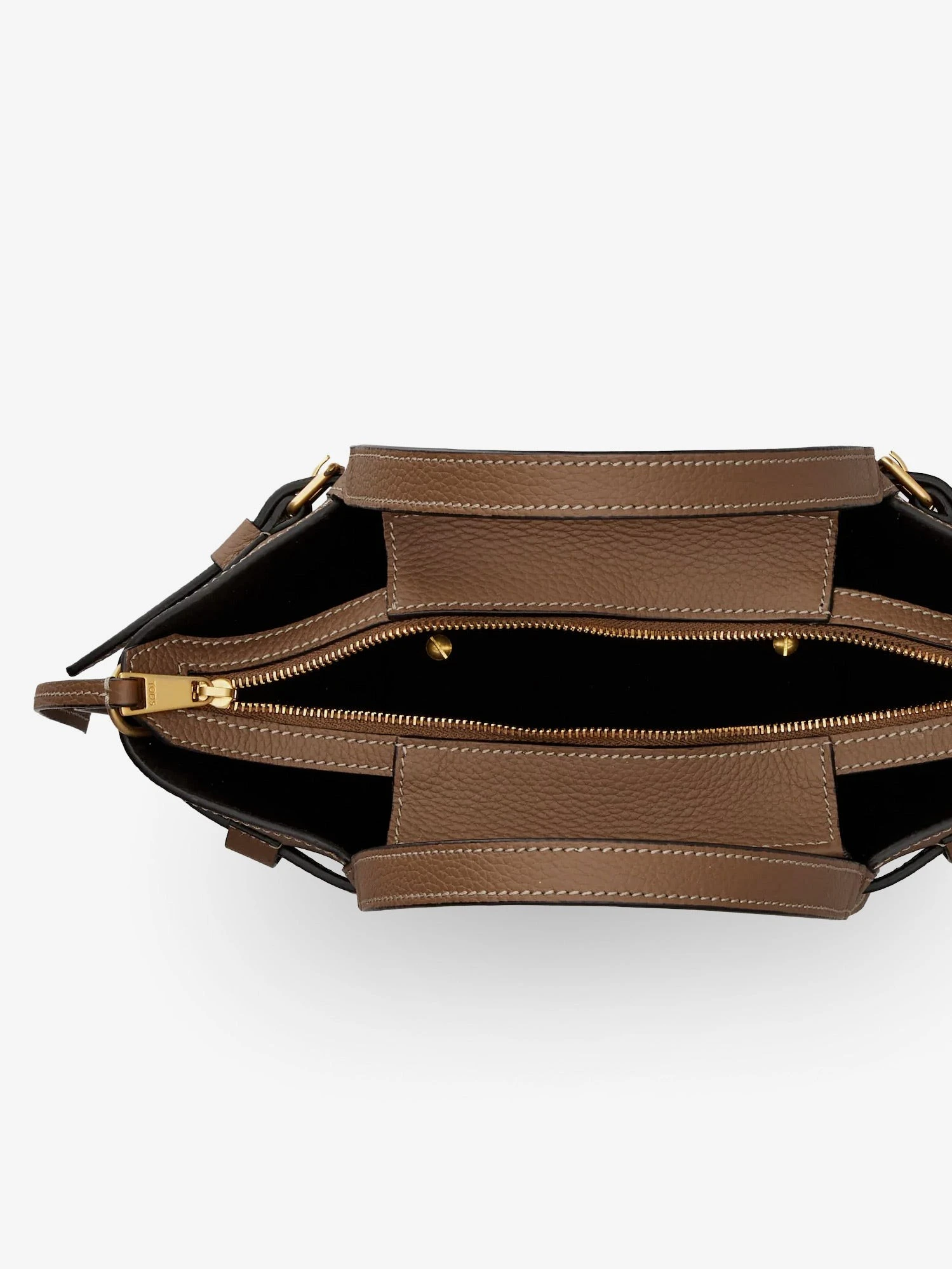 T Signature Leather Shopping Bag.webp