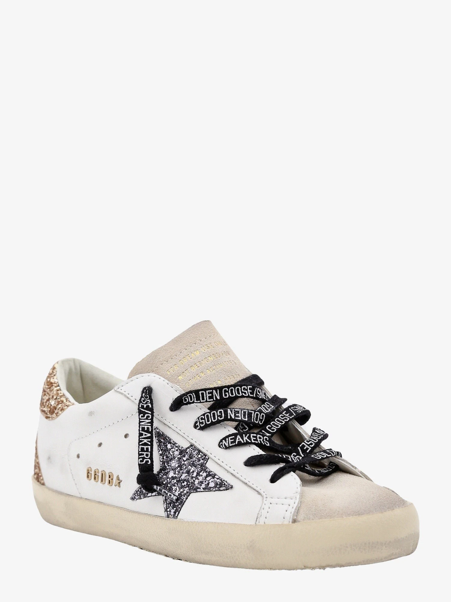 Super-Star leather sneakers with iconic glitter logo on the side.webp