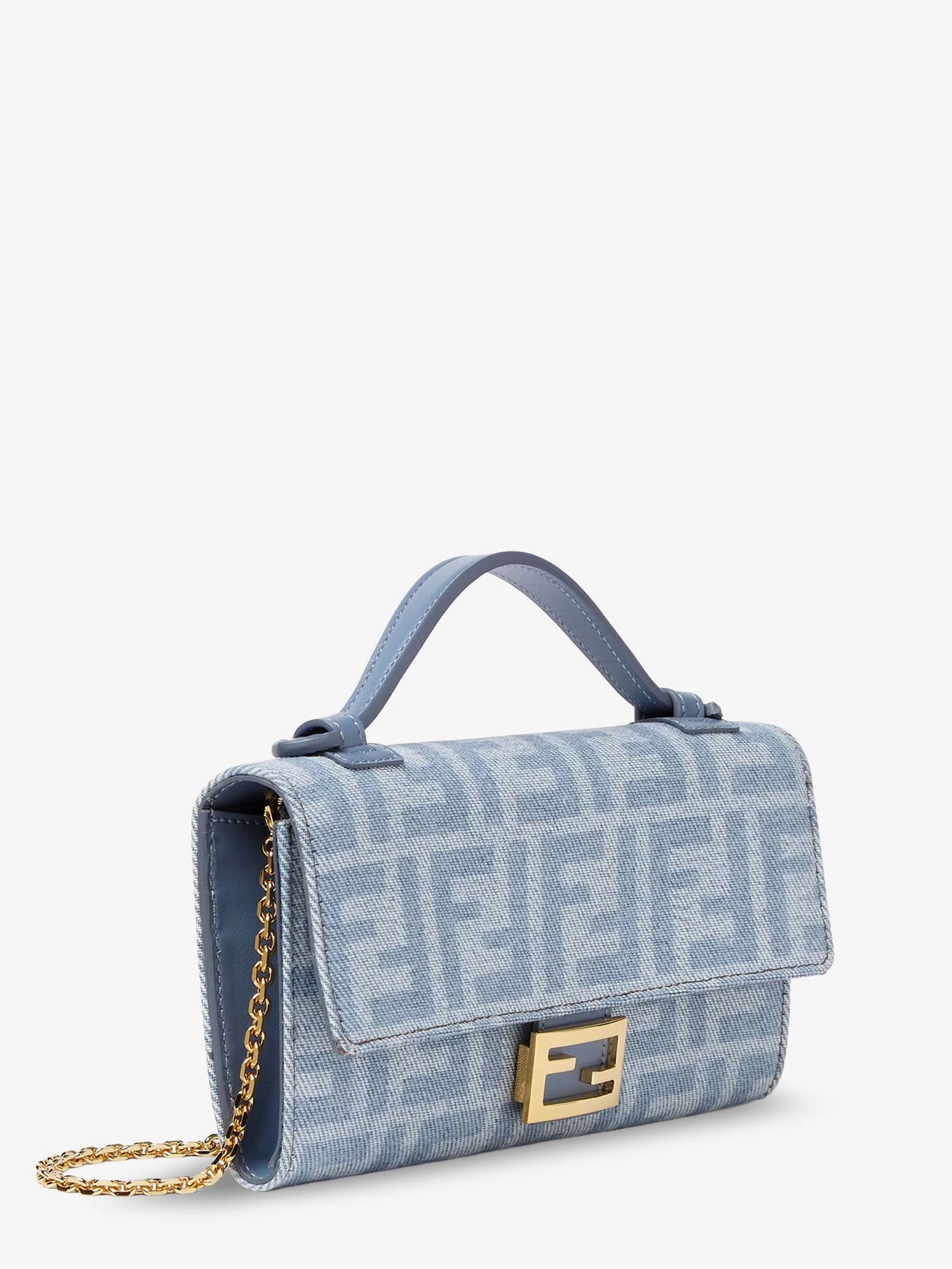 Baguette Continental canvas crossbody bag with all-over FF motif.webp