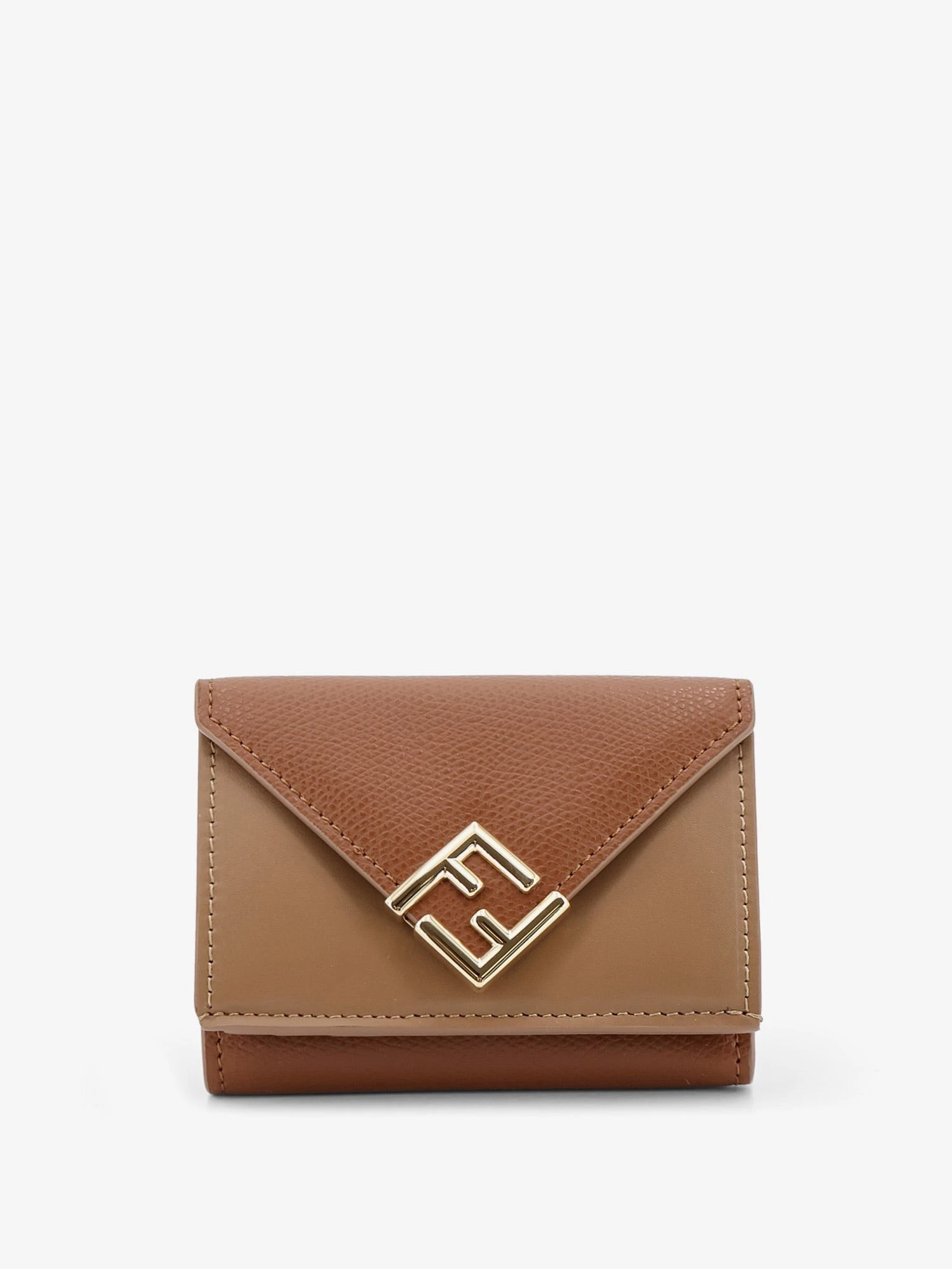 FF Diamonds Micro Trifold Leather Wallet.webp