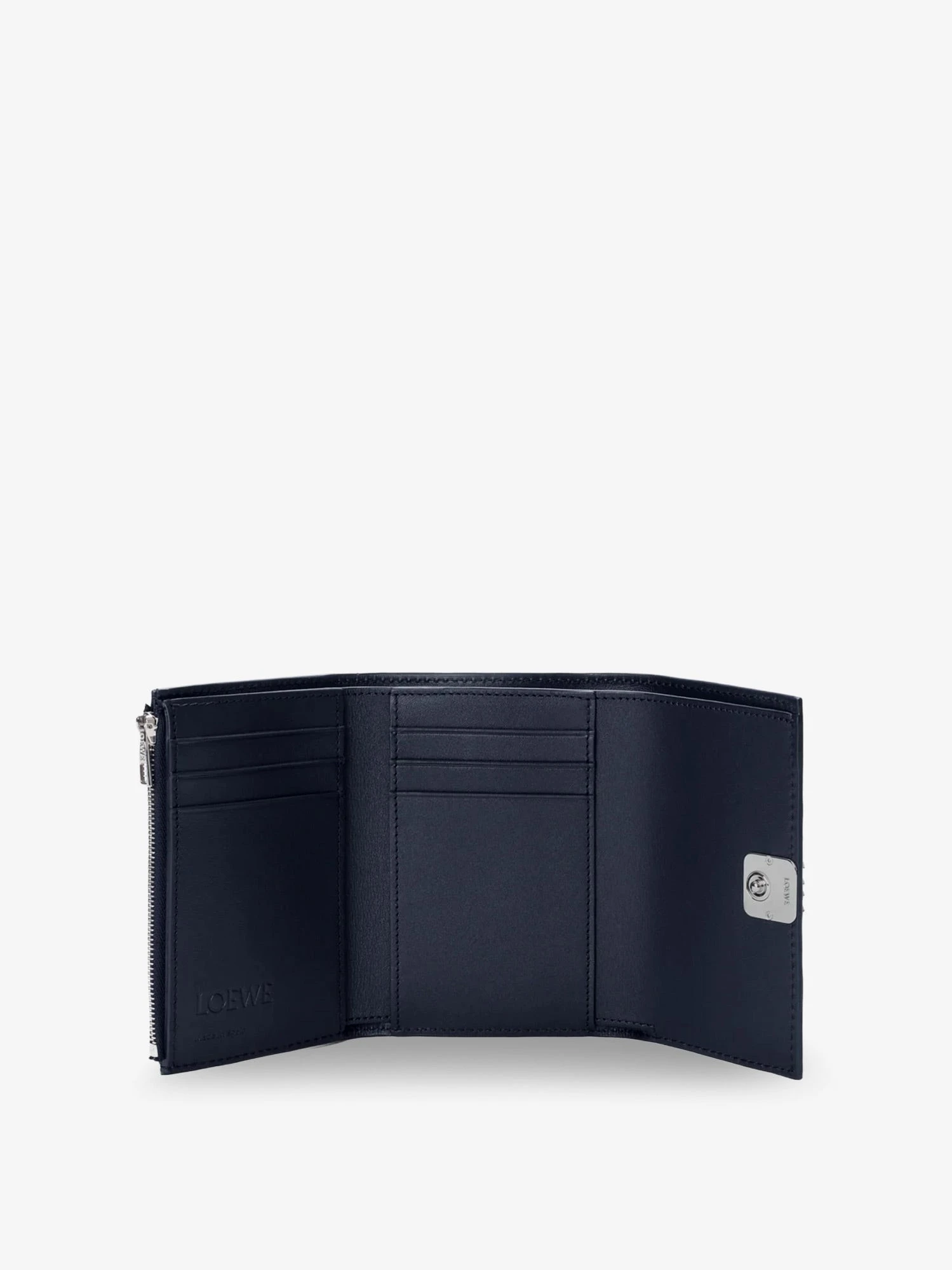 Anagram leather wallet with front logo.webp