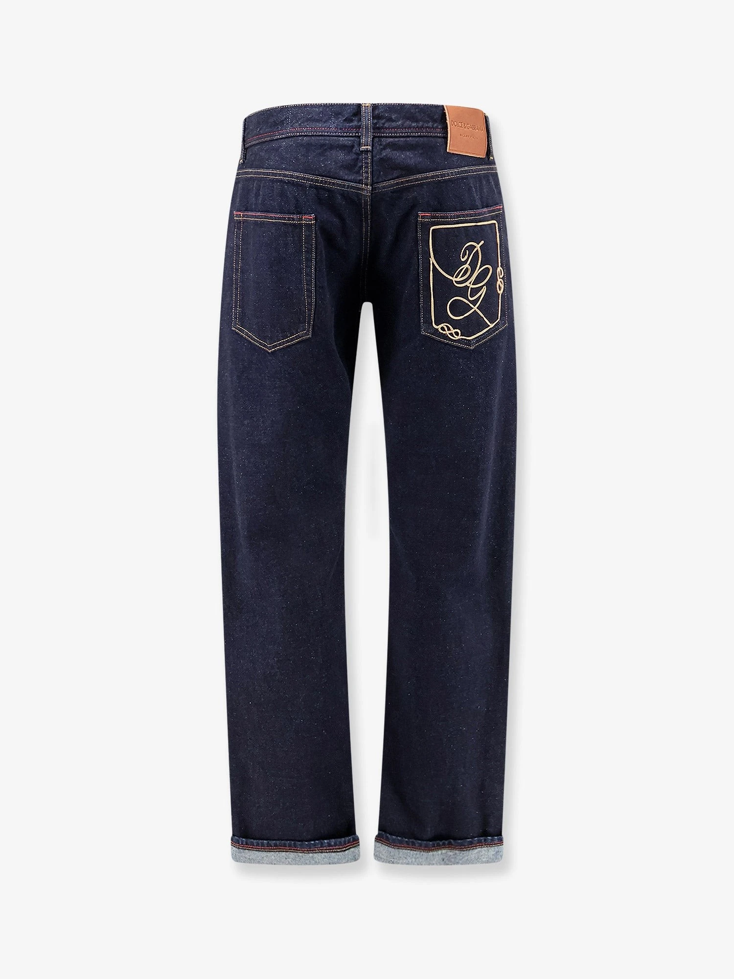 Classic jeans with Logo embroidery.webp