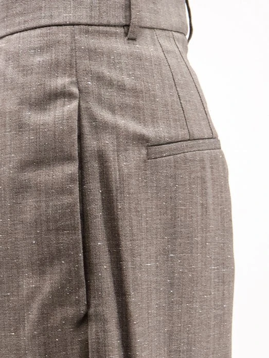 Mélange wool and viscose trousers.webp