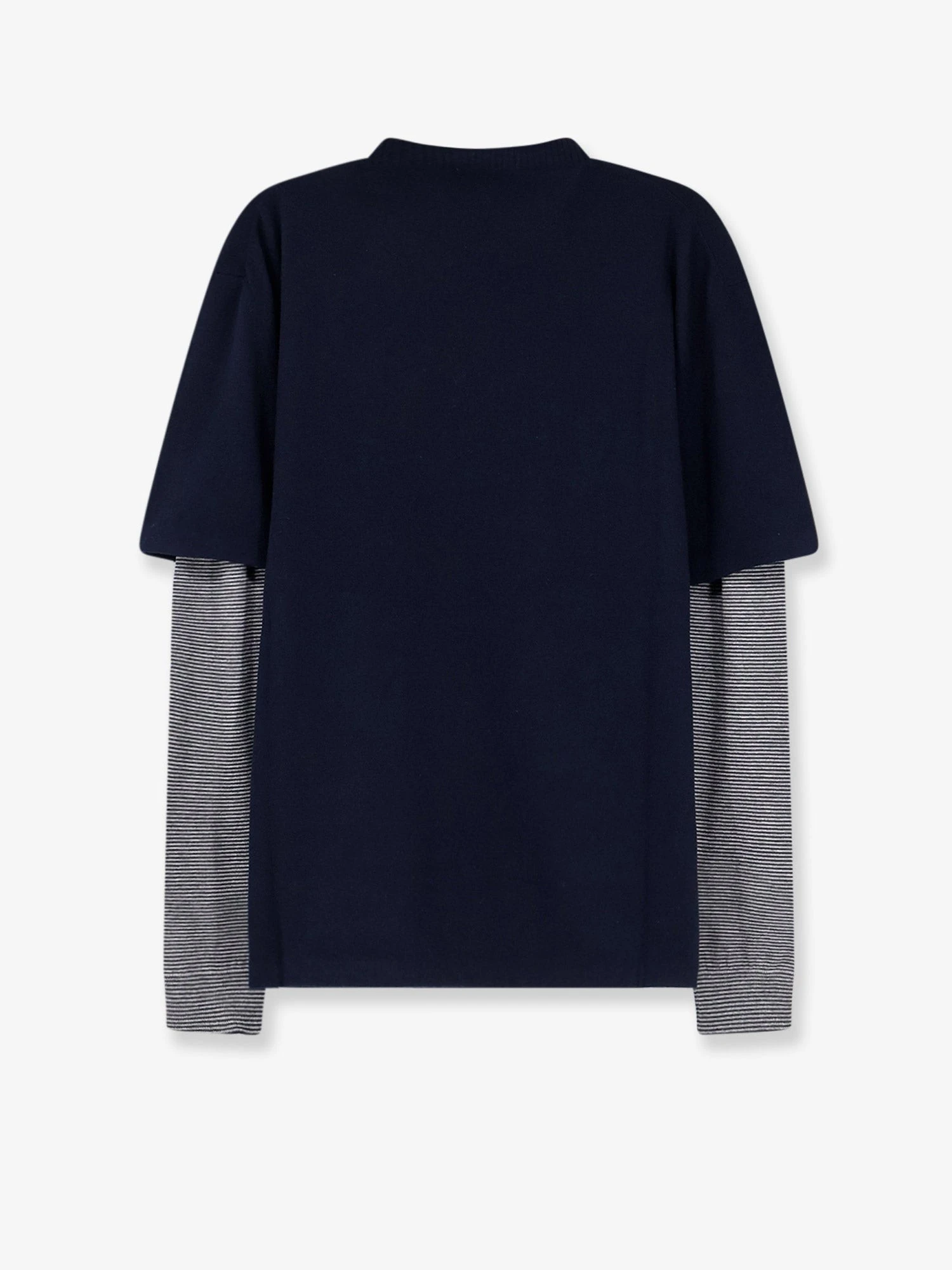 Blend of virgin wool, cashmere and silk sweater
