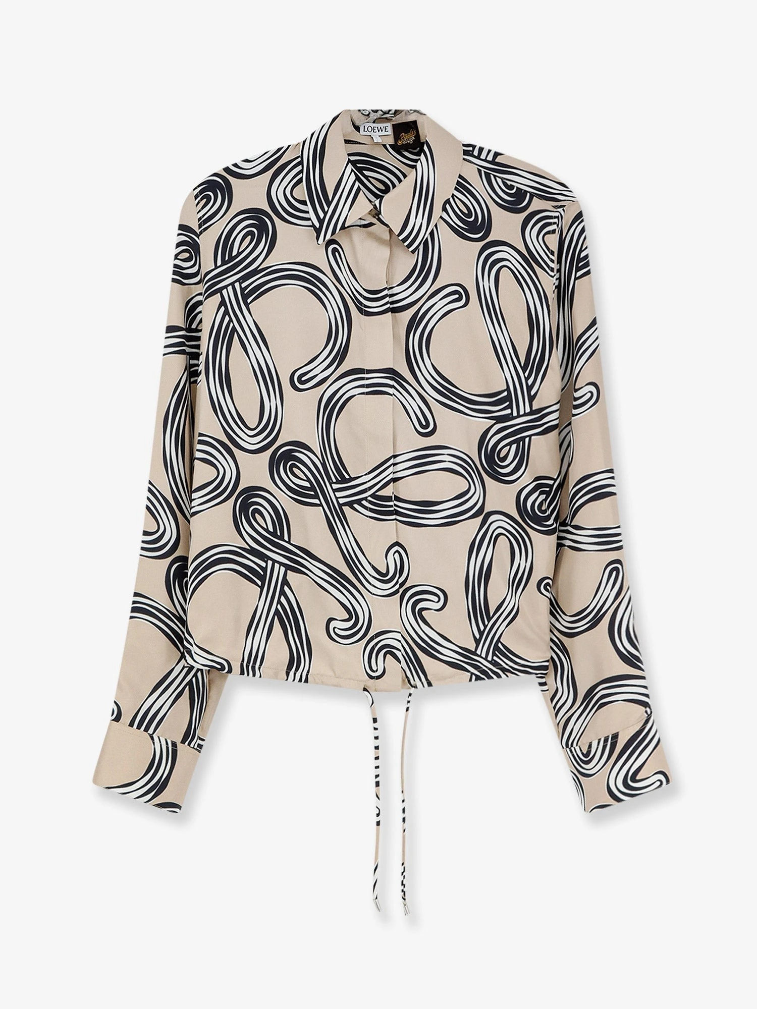 Paula's Ibiza - Printed silk shirt.webp