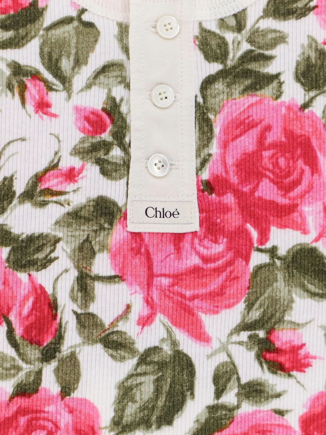 Cotton Henley tank top with all-over floral pattern.webp