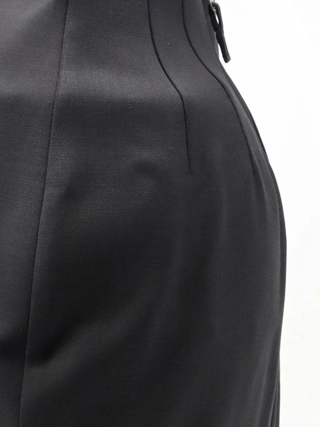 Dirt Pillar Long Stretch Wool Blend skirt.webp