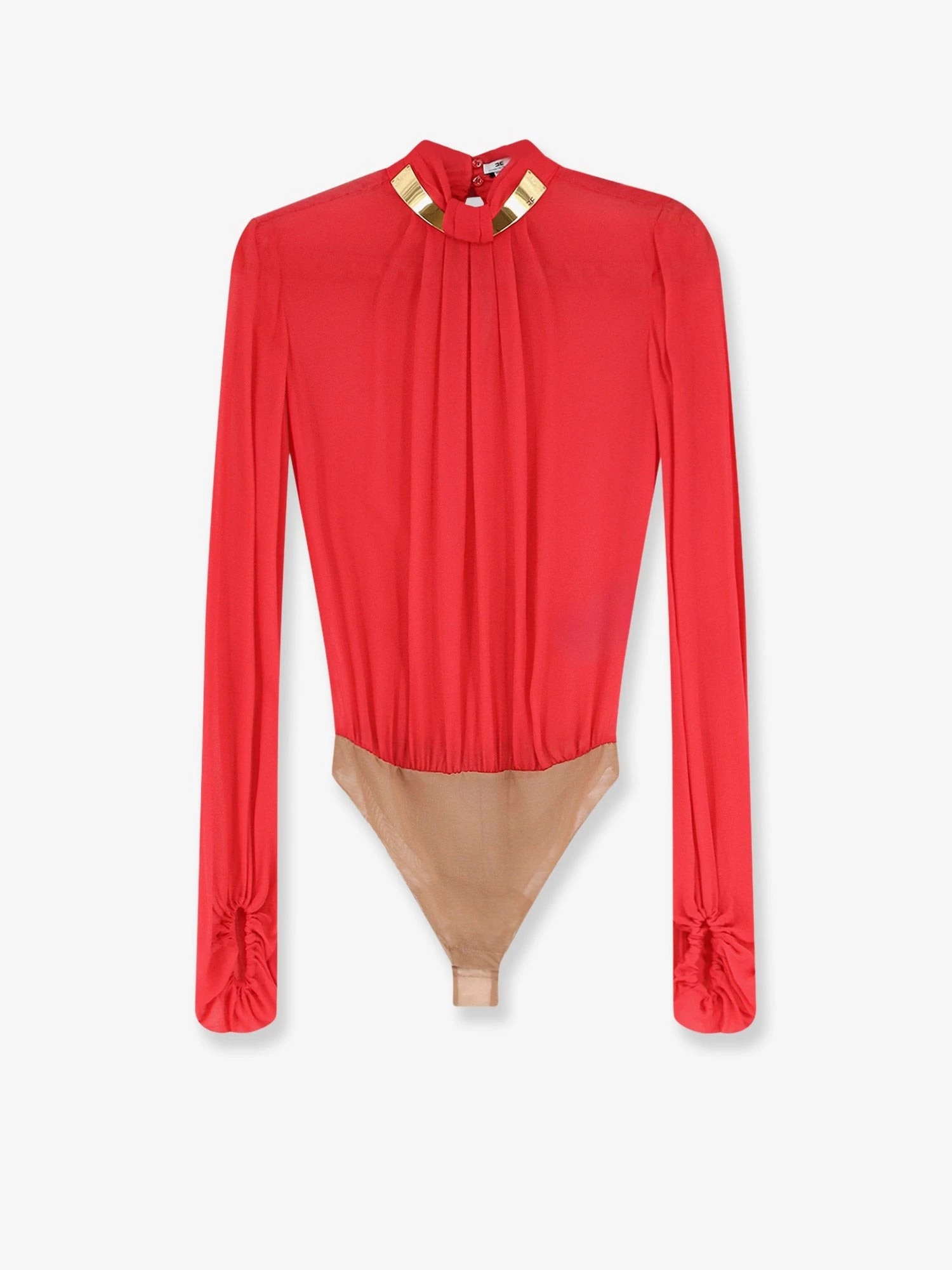 Viscose shirt with body detail.webp