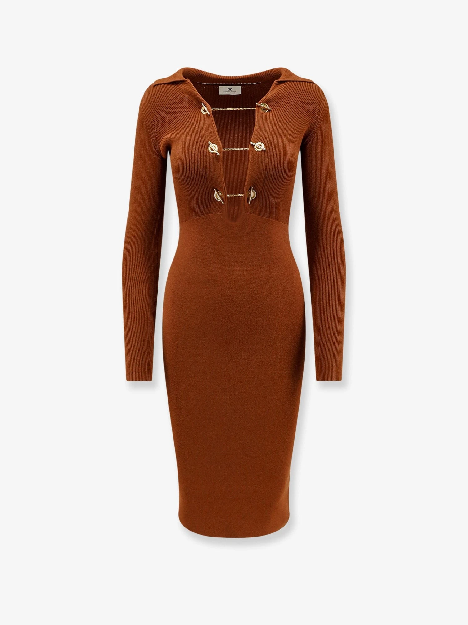 Vestito lungo in misto viscosa.webp