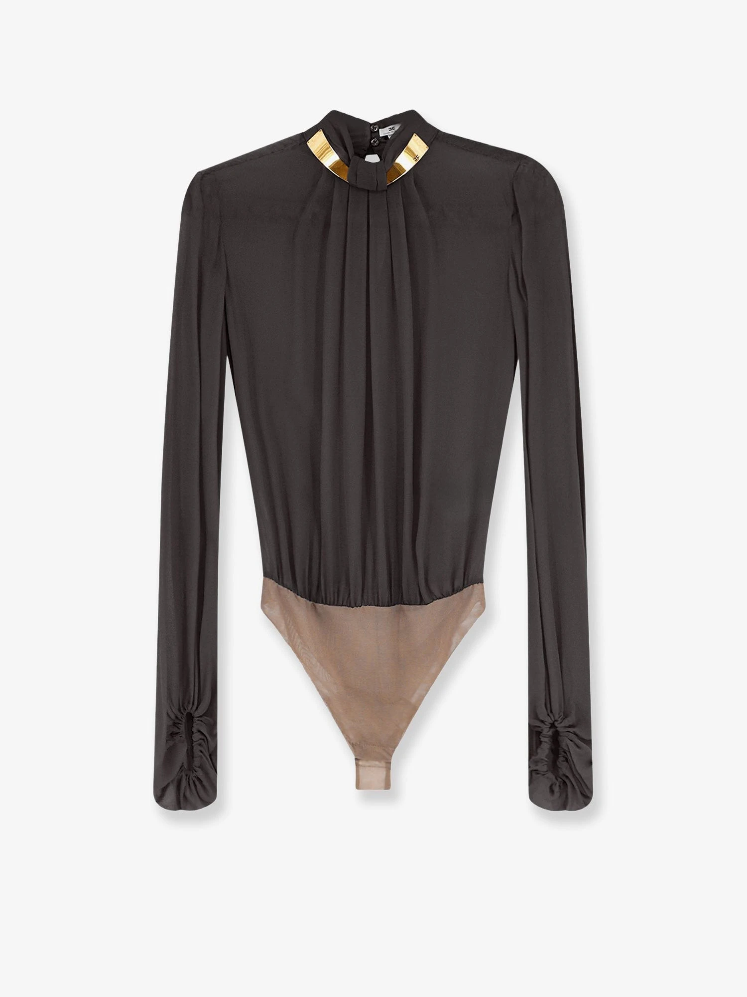Viscose shirt with body detail.webp