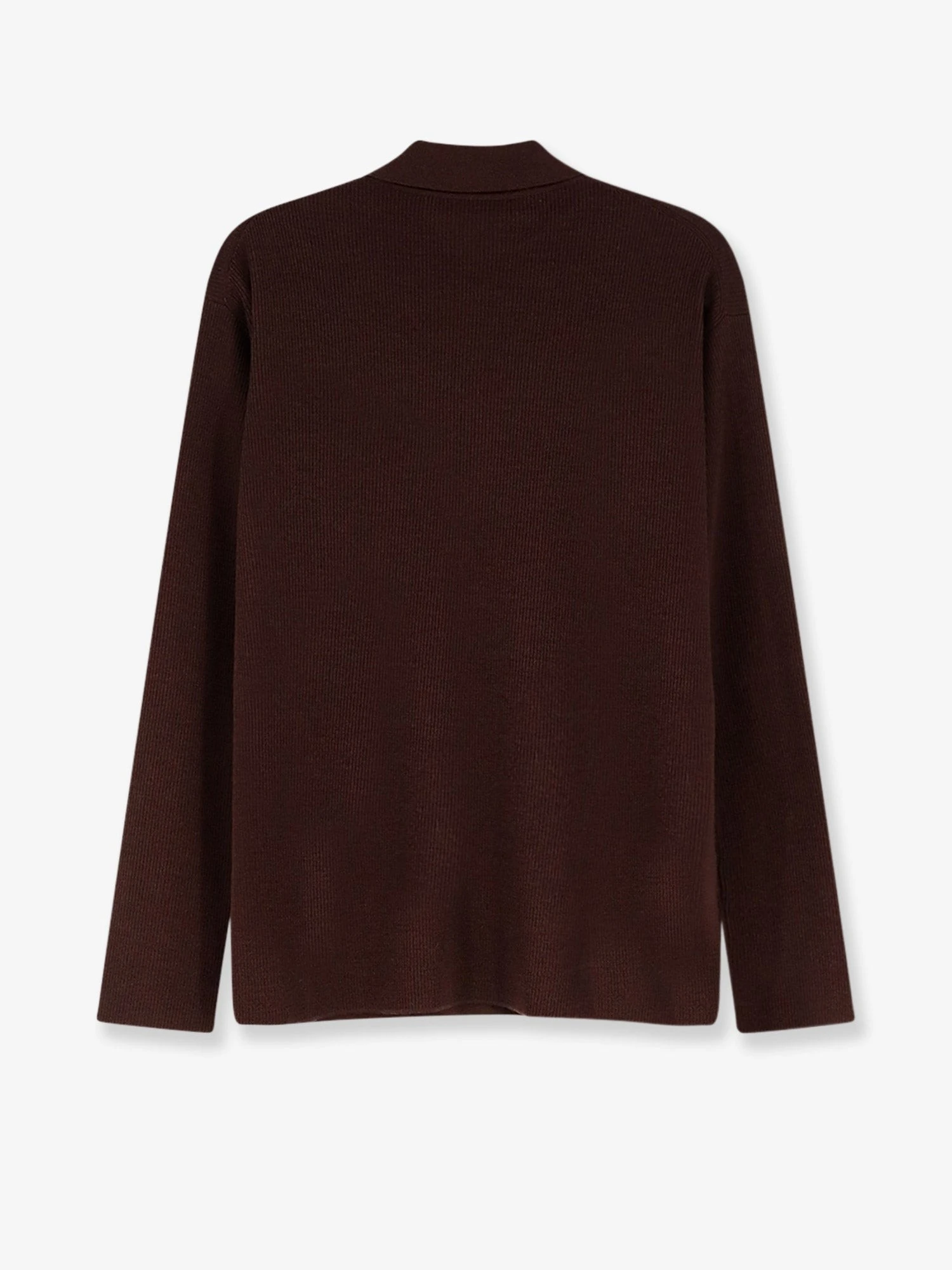 Wool polo shirt with embroidered logo on the front.webp