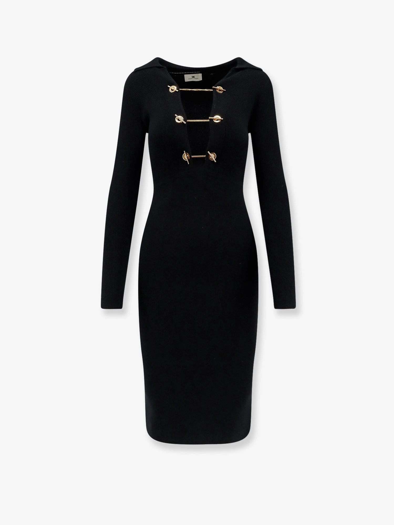 Long viscose blend dress.webp