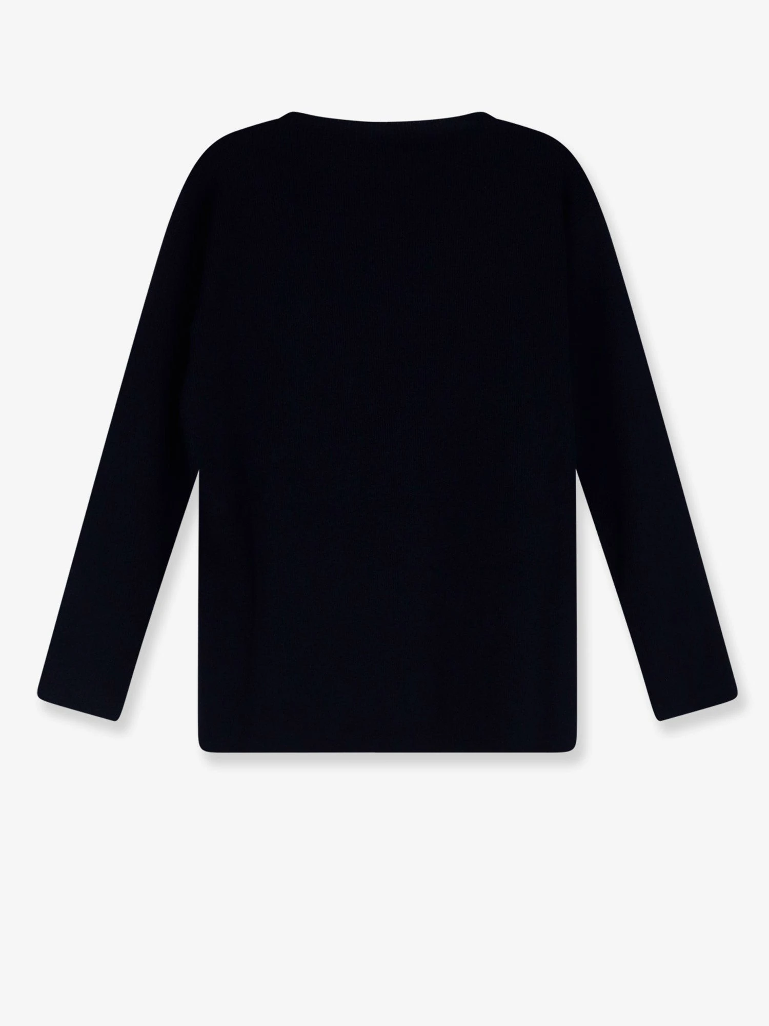 Wool sweater with lettering logo
