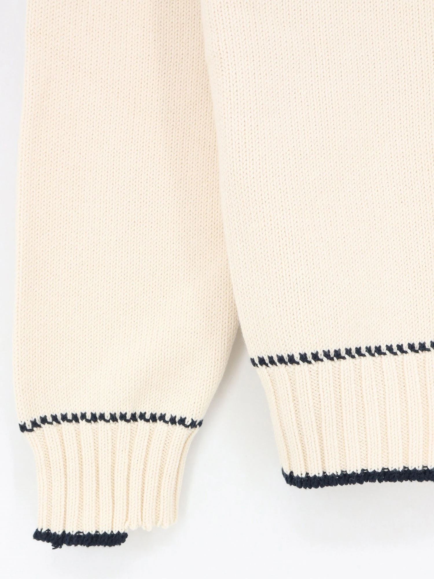 Ribbed cotton sweater