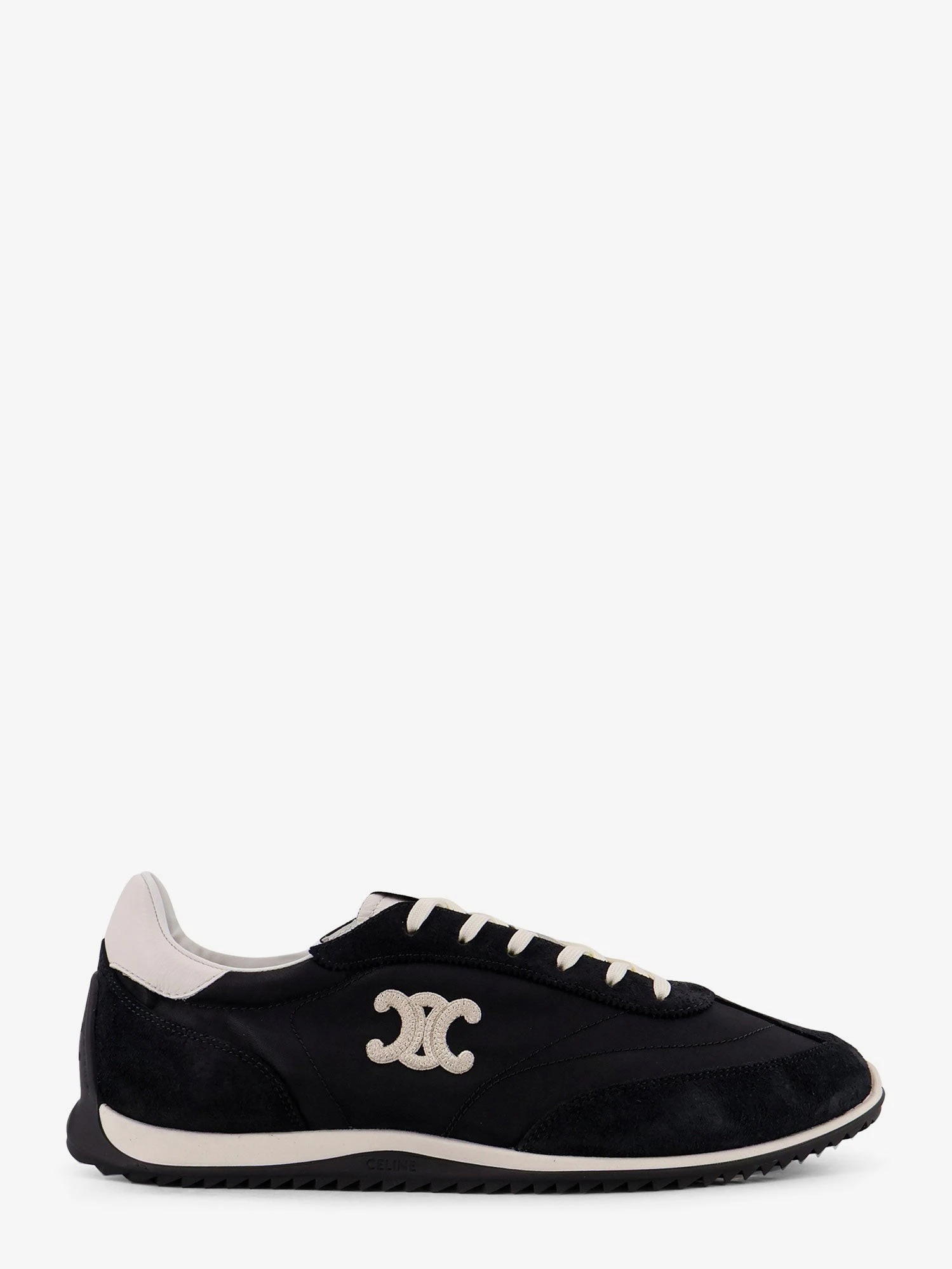 Nylon Racer sneakers with Triomphe logo on the side.webp