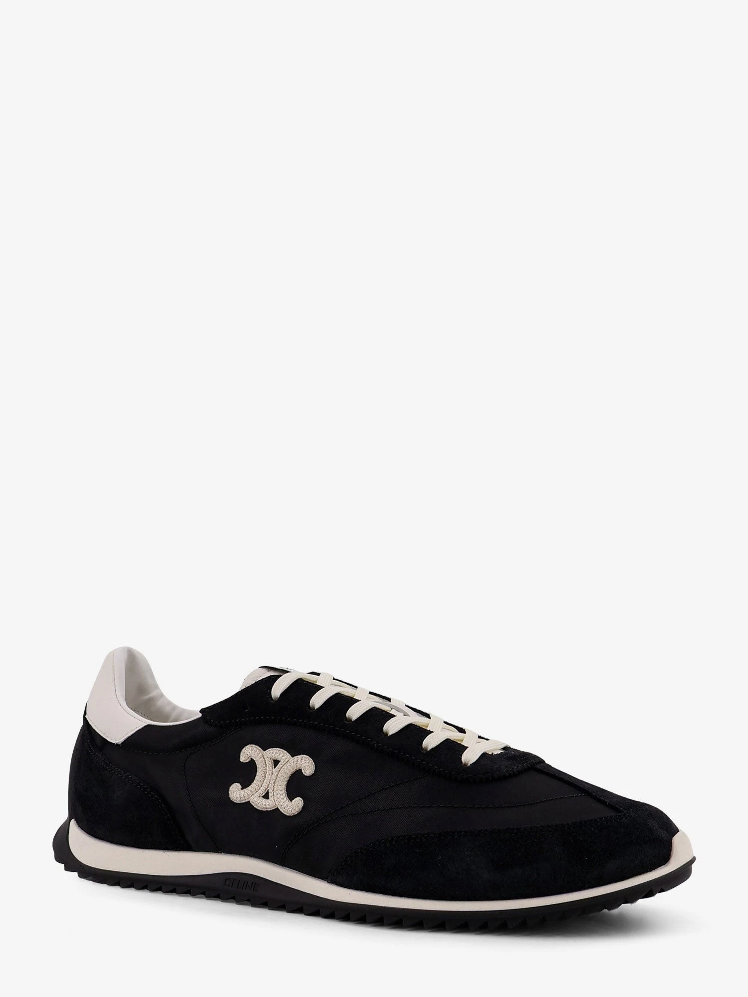 Nylon Racer sneakers with Triomphe logo on the side.webp