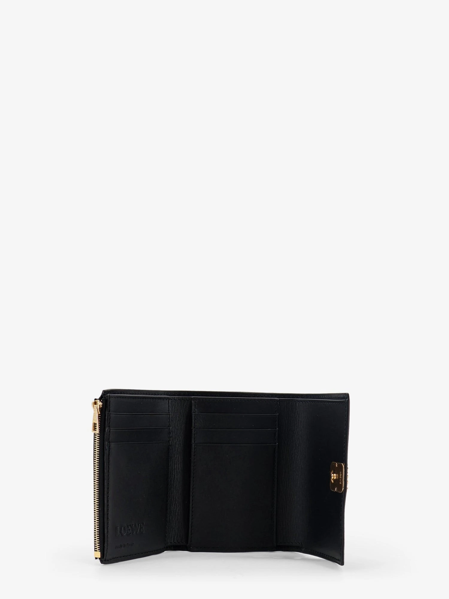 Anagram leather wallet with front logo.webp