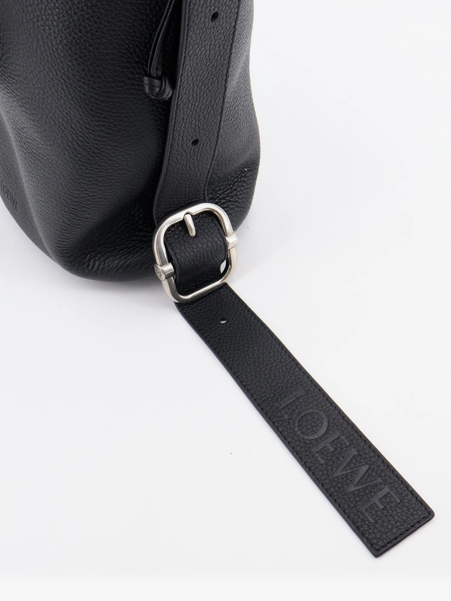 Loop Leather crossbody bag