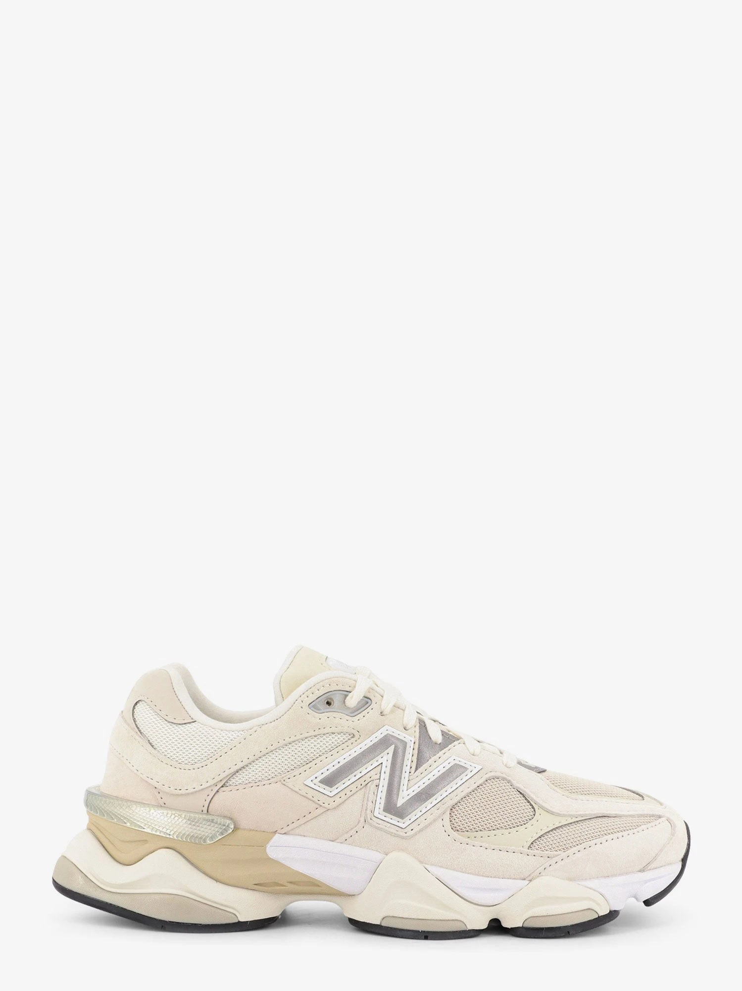 9060 Mesh Sneakers with Suede Inserts.webp