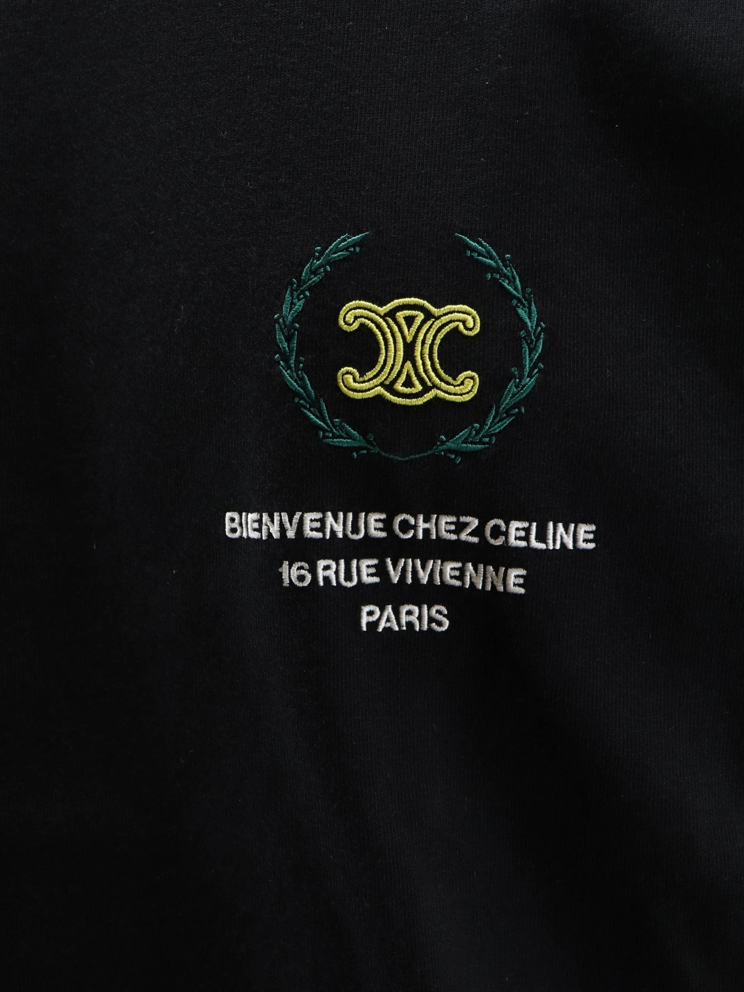 Cotton t-shirt with iconic embroidery