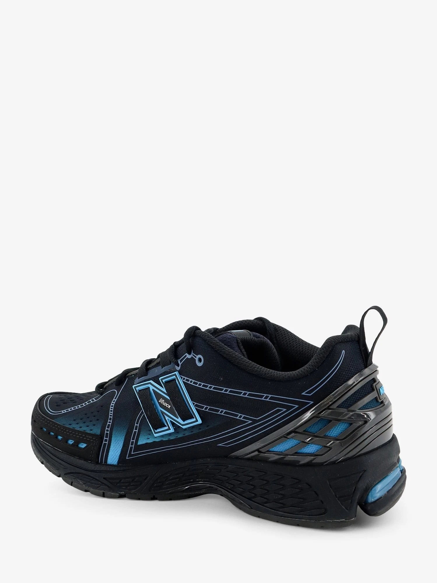 U1906 technical fabric sneakers with iconic side logo.webp