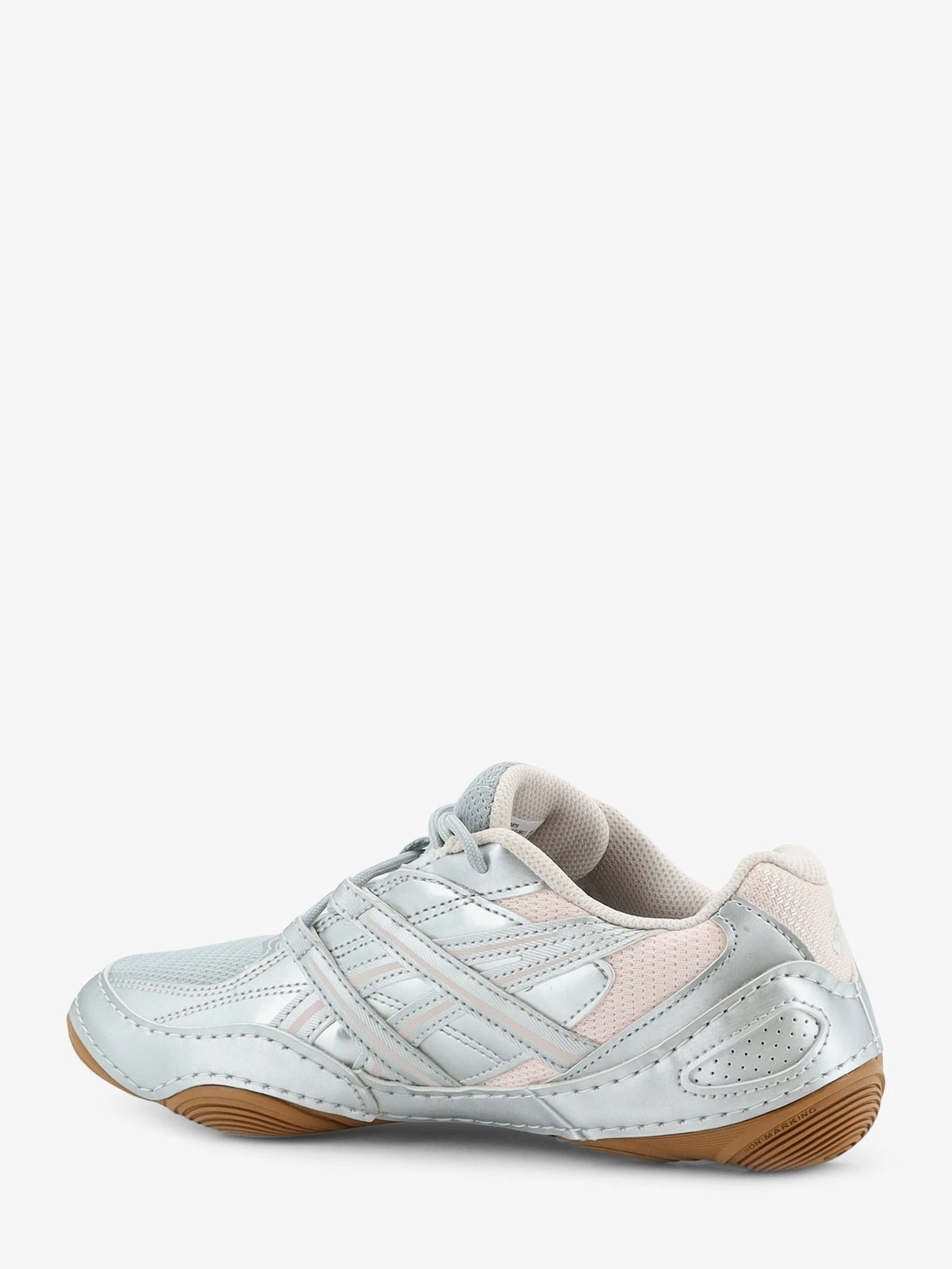 Mesh and leather Hypersync sneakers with embroidered logo.webp
