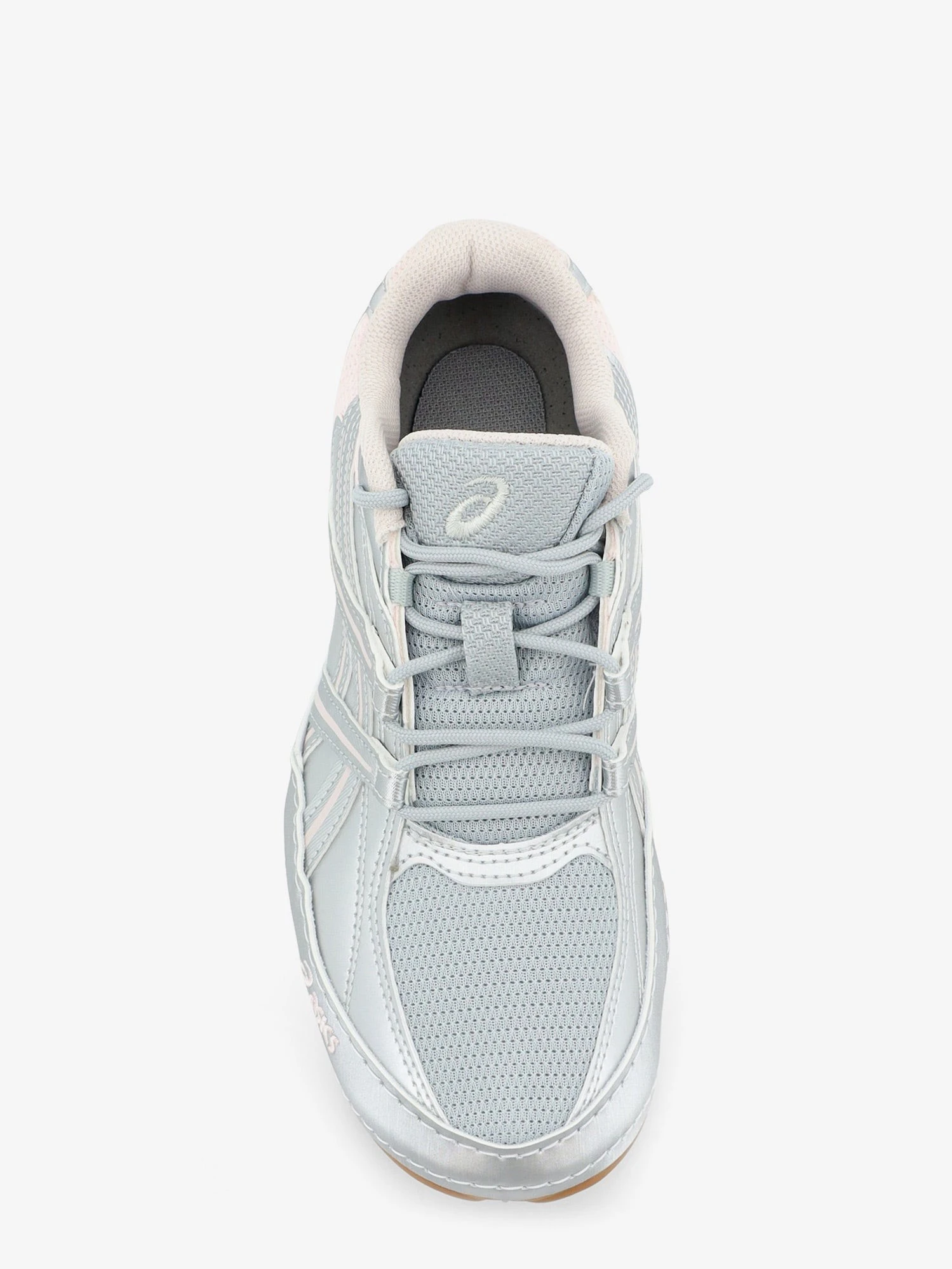 Mesh and leather Hypersync sneakers with embroidered logo.webp