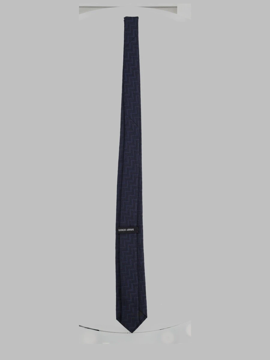 CRAVATTA IN SETA JACQUARD