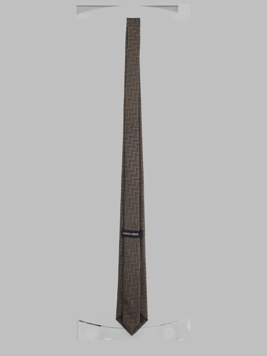 CRAVATTA IN SETA JACQUARD