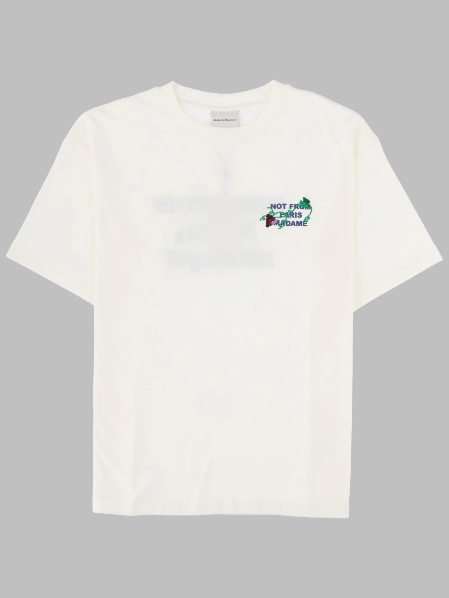 T-SHIRT CON SLOGAN