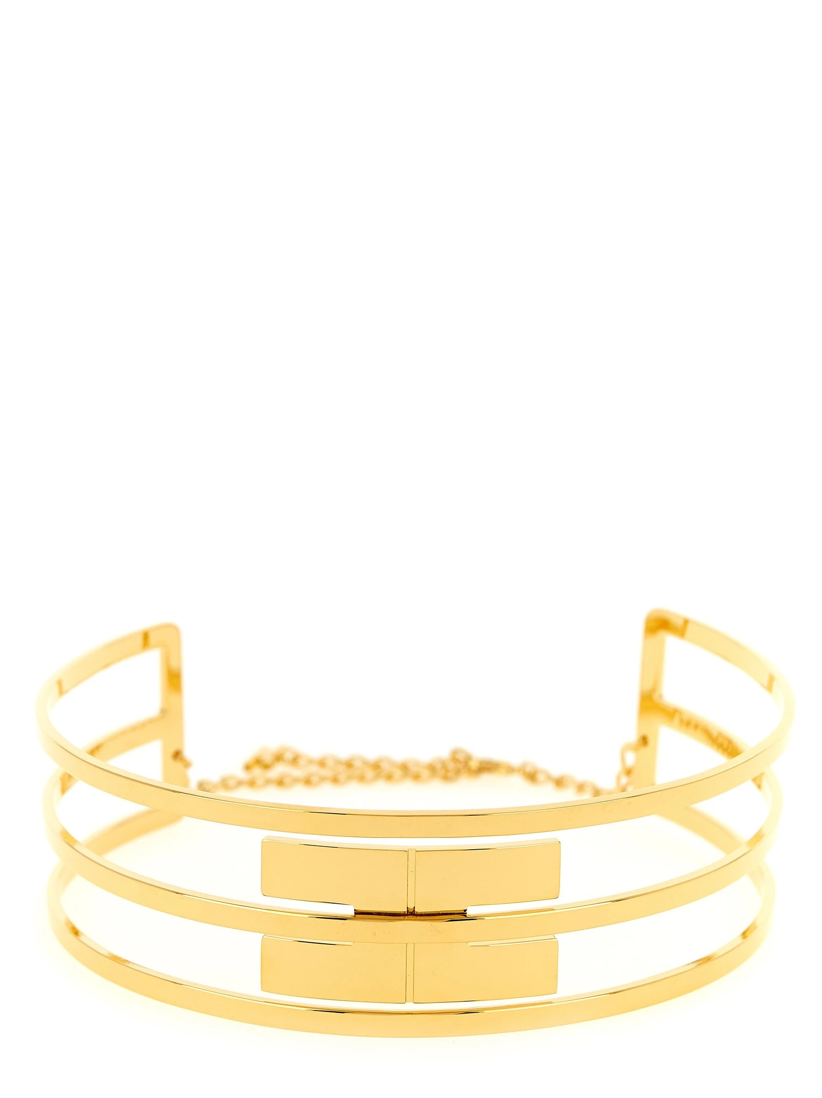 Logo band necklace