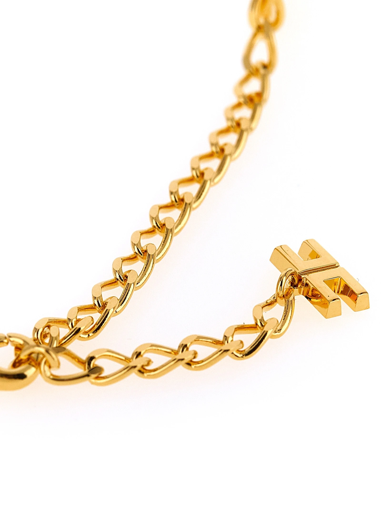 Logo band necklace