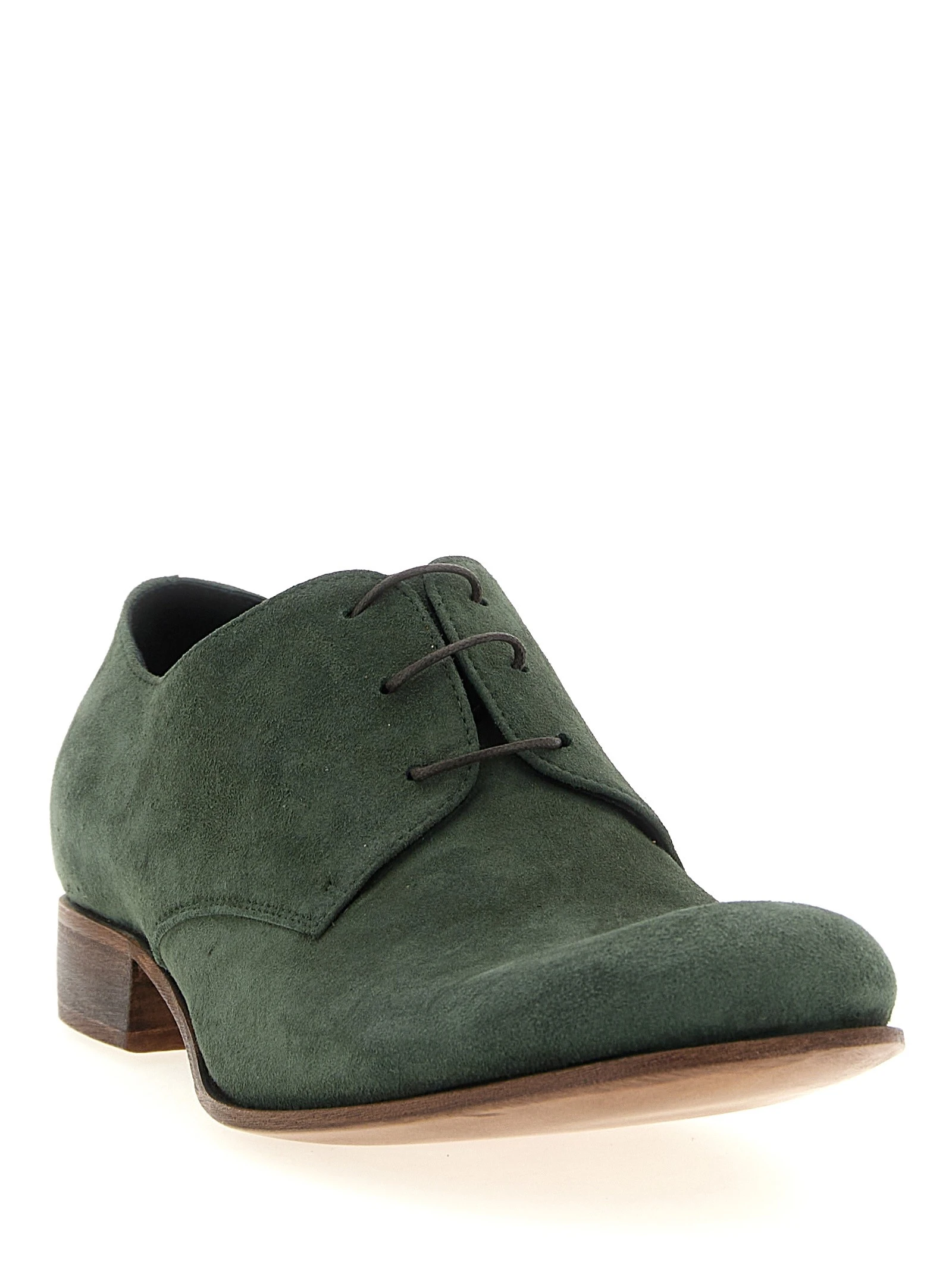Suede lace up